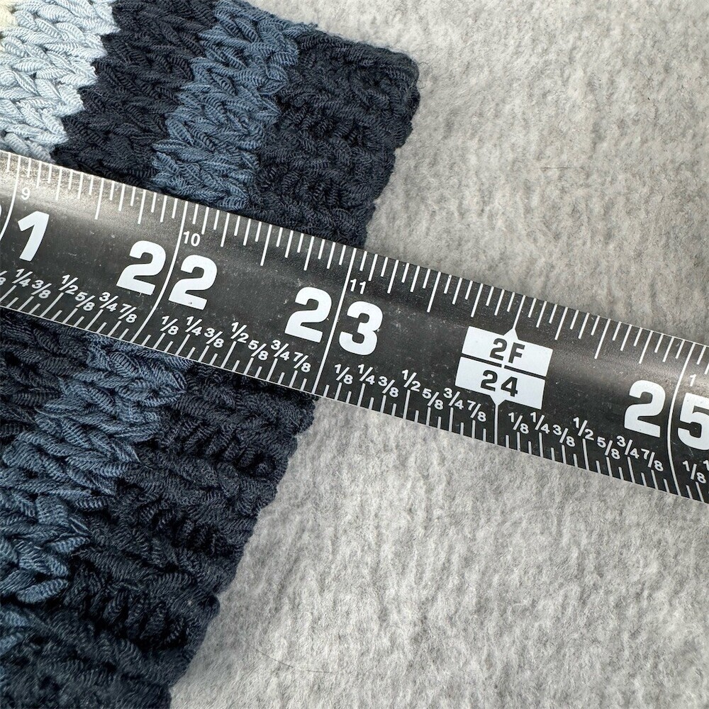 Vintage Skyr Sweater Womens Size M Striped Chunky Knit - Picture 12 of 12